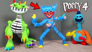 All Poppy Playtime 4  HUGGY WUGGY DOEY PIANOSAURUS  Boss Fight  FULL Gameplay [upl. by Jair489]