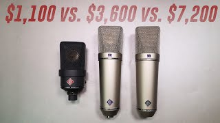 Neumann TLM103 vs Neumann U87 Ai vs Neumann U67 Reissue Spoken Word Comparison [upl. by Bill]