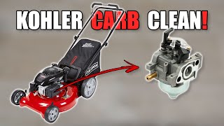 Craftsman Mower Starts but Wont Stay Running  FIXED [upl. by Eenaffit193]