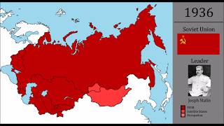 History of the USSR  Every Year 19221991 [upl. by Ahsilahk]