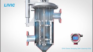 Selfcleaning Filter Working PrincipleBladeFlo® Selfcleaning Filter｜ LIVIC DFM Series Filter [upl. by Thomasin]