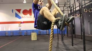 CrossFit rope climbing techniques with Jason Khalipa [upl. by Koziel152]