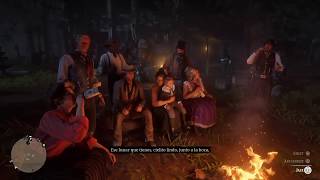 Red Dead Redemption 2 Cielito Lindo Camp Fire Song by Javier Escuella Easter Egg [upl. by Grange]