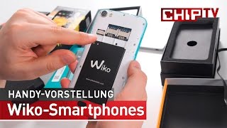 Smartphones von Wiko  Erster Eindruck deutsch  CHIP [upl. by Annaihs613]