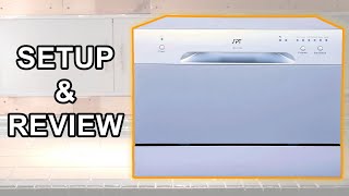 SPT Countertop Dishwasher Setup amp Review  For Small Kitchens [upl. by Twedy]