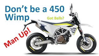 2 Clicks Out Husqvarna 701 Supermoto amp Enduro Suspension Setups Intro [upl. by Euhc459]