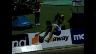 Long Jump Form Slow Motion [upl. by Ingraham]