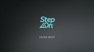 Burton Step On™ Tutorial  Using BOA® [upl. by Nerha53]