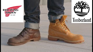 RED WING VS TIMBERLAND  Which Is the Better Boot [upl. by Lobel574]