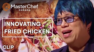 ried Chicken FaceOff  MasterChef Canada  MasterChef World [upl. by Rusel]