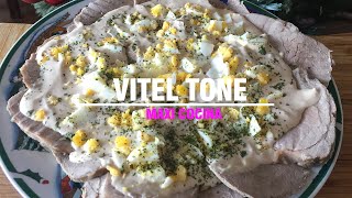 COMO HACER VITEL TONE de carne bien facil paso a paso [upl. by Joshuah63]