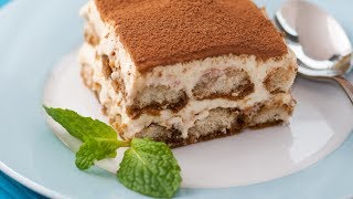 How to Make Tiramisu  Authentic Tiramisu Recipe  No Bake Dessert [upl. by Eipper]