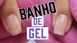 Aprenda 11 Passos Para Fazer Banho De Gel Na Unha ANTES E DEPOIS [upl. by Fagin117]