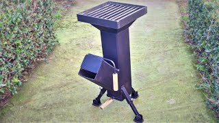 The Best Homemade Rocket Stove [upl. by Ronn]