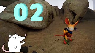 Moss VR  Walkthrough Part 02  Oculus Quest 2 [upl. by Zippel431]