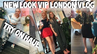 New Look VIP Appointment LONDON Vlog  TEEN try on haul [upl. by Albur]