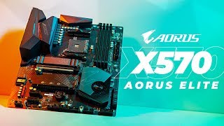 Gigabyte X570 AORUS ELITE  First Look and Overview [upl. by Snehpets117]