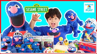 Grover Sesame Street Toys Collection [upl. by Meerek]