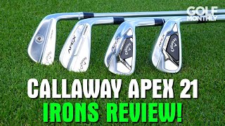 CALLAWAY APEX 21 IRONS REVIEW [upl. by Mccall]