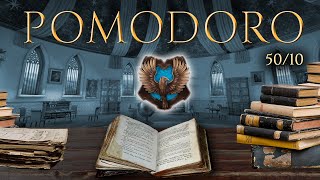 RAVENCLAW 📚 POMODORO Study Session 5010  Harry Potter Ambience 📚 Focus Relax amp Study in Hogwarts [upl. by Ttezil119]