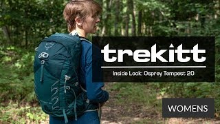 Inside Look Osprey Womens Tempest 20 [upl. by Junius]