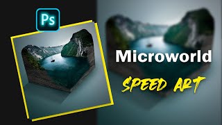 MicroWorld  Speed Art Photoshop [upl. by Lucina]