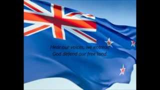 New Zealand National Anthem  quotGod Defend New Zealand  Aotearoaquot MIEN [upl. by Htebazil]