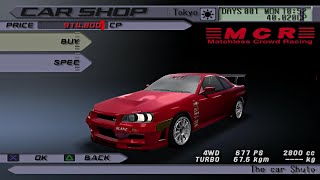 Tokyo Xtreme Racer 3  All Cars List PS2 Gameplay HD PCSX2 [upl. by Anaibaf]