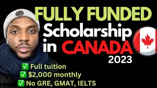 MOVE TO CANADA 🇨🇦 IN 2024  100 Canadian University Scholarships for International Students [upl. by Mason]