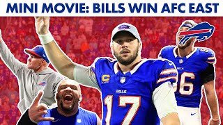 Buffalo Bills Win 2023 AFC East Title Over Miami Dolphins  Mini Movie [upl. by Eemia]