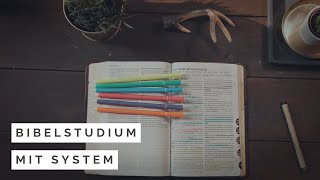 Mein System beim Markieren in der Bibel Bibelstudium für Anfänger [upl. by Hekker]