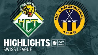 Thurgau vs Langenthal 13  Highlights Swiss League  PlayoffViertelfinal Spiel 6 [upl. by Sirk959]