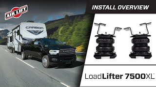 Air Lift Install 2019  2024 Dodge RAM 3500  LoadLifter 7500 XL [upl. by Sinegra]