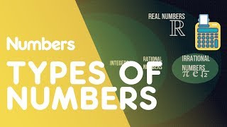 Types Of Numbers  Numbers  Maths  FuseSchool [upl. by Brander]