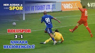 Boluspor  Ankara Keçiörengücü Maç TFF 1 Lig [upl. by Nelan]