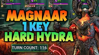 MAGNARR  1 KEY HARD HYDRA CLAN BOSS  Raid Shadow Legends [upl. by Tenn189]