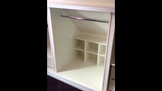 Sliding wardrobe fitted in a dormer style home [upl. by Euqinomahs844]