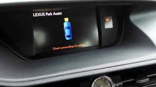 Lexus ES350  Park Assist Explanation and Review [upl. by Mickie]