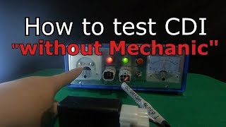 How to test CDI without MECHANIC  CDI Tester Demo [upl. by Ram]