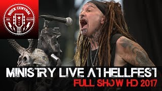 Ministry  Live at Hellfest 2017 Full Show High Definition [upl. by Meek880]