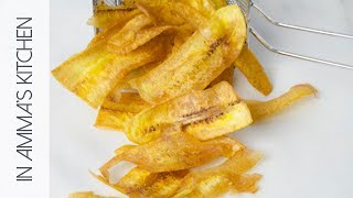 Plantain Chips Recipe [upl. by Durr]