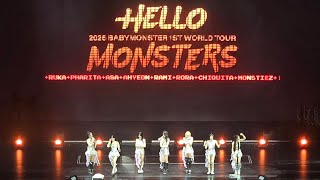 02282025  BABYMONSTER 베이비몬스터  Prudential Center NJ Full 4k  HELLO MONSTERS Tour [upl. by Aicener]