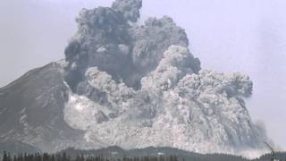 Mount St Helens  Initial Explosion [upl. by Melquist429]