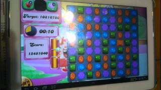 Candy Crush Saga  How to match 10000 green candies just play once [upl. by Calise988]