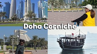 Doha Corniche  Loop Mobility quotEScooter Sharing App Qatarquot [upl. by Ibrad]