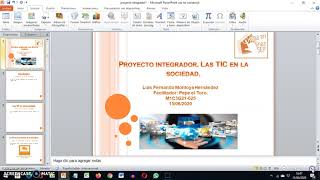 Tutorial Proyecto integrador Módulo 1 [upl. by Holzman]