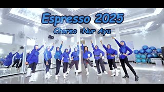 Espresso 2025 Line Dance  Beginner  Lanata LD Class [upl. by Alohcin]