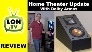 Home Theater Tour amp New Klipsch Dolby Atmos Speakers [upl. by Humo]