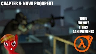 HalfLife 2 100 Walkthrough Chapter 9 Nova Prospekt [upl. by Mighell]