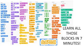 ALL The Scratch Blocks Explained in 7 MINUTES [upl. by Russi312]